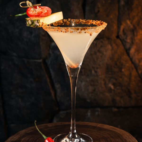 bebida margarita ahumada en Grupo Rosa Negra Cancún