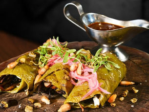 tacos de nopal en Rosa Negra