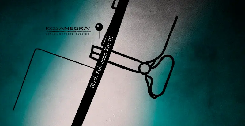 mapa de ubicación de Restaurante Rosa Negra