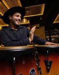 Live percussion performance