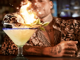 Signature Cocktails and Mixology at Rosa Negra