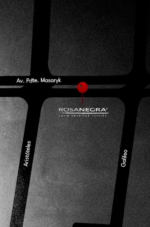 Rosa Negra Polanco location map
