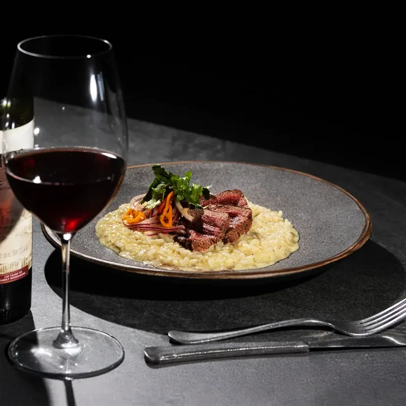 Latin American dish from Rosa Negra Restaurant