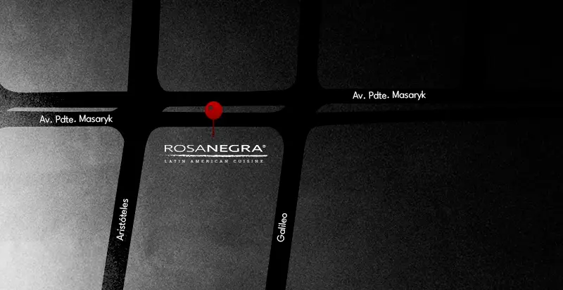 Rosa Negra Polanco location map