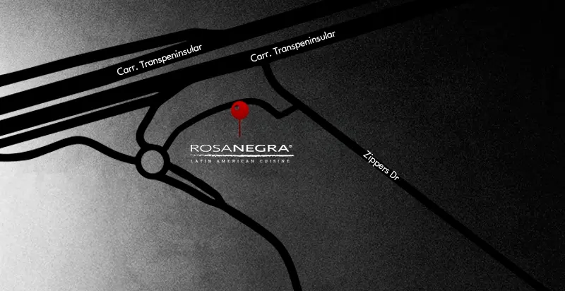 Rosa Negra Los Cabos location map